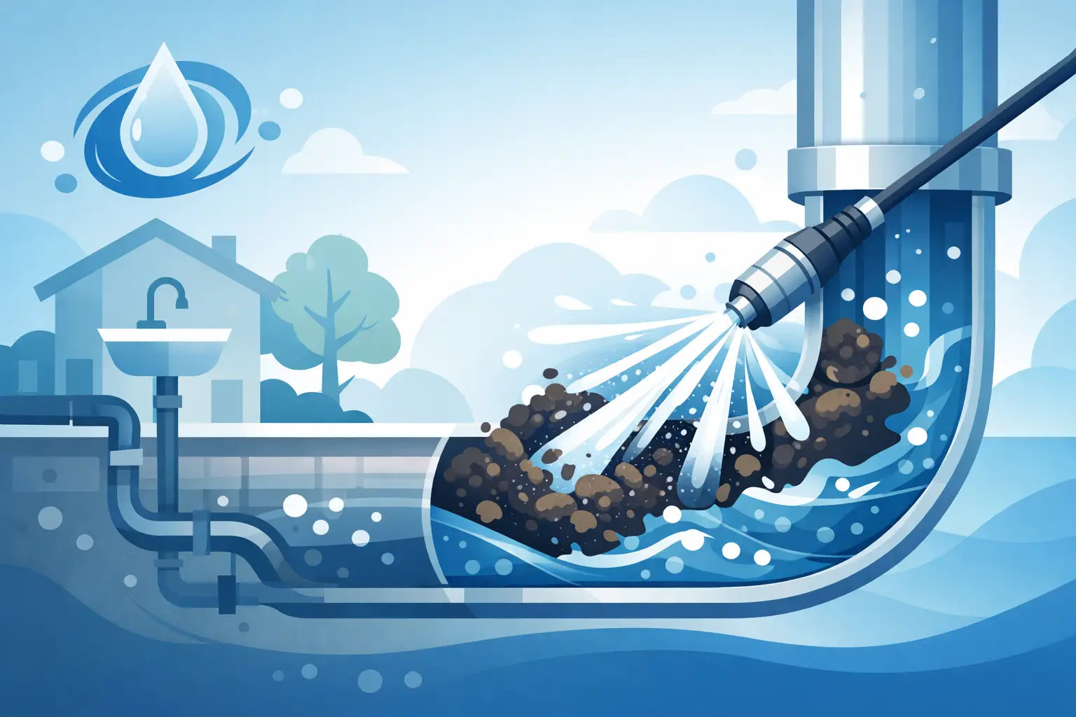 What Is Hydro Jetting a Clogged Drain?