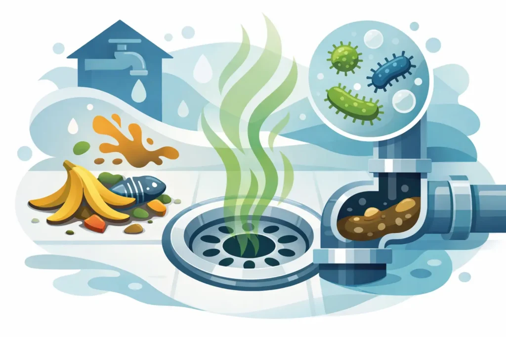 Why Does My Drain Smell? Common Causes