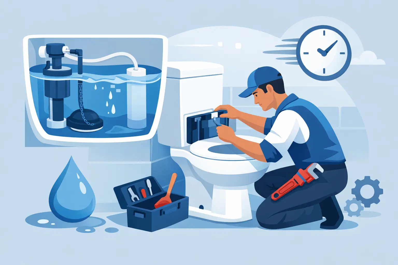 How to Fix Running Toilet Problems Fast