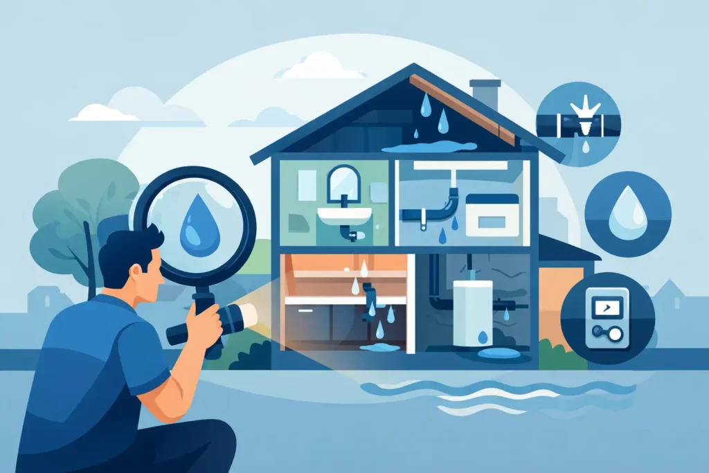 How to Spot Hidden Leaks at Home