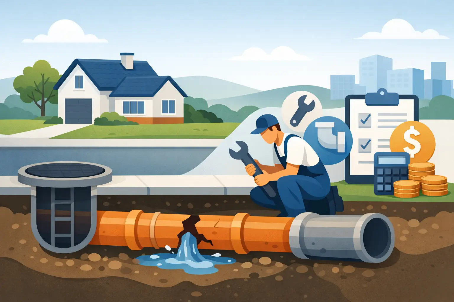 Homeowner Guide to Sewer Repair and Costs